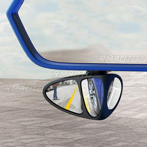 Espejo de Punto Ciego Ajustable de 360 Grados, Espejo Convexo Redondo de Gran Angular, Espejo Retrovisor Lateral para Punto Ciego, Accesorios para Automóviles - Product Image 2