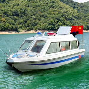 Buona prestazione cabinato 25 piedi/7.6m barche in fibra di vetro per l'oceano 12 passeggeri barca di velocità per la vendita - Product Image 1