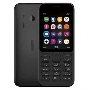 Teléfono Móvil Dual SIM 215 2015 al por Mayor, 2G GSM Quad Band Desbloqueado, Cámara 2.4 QVGA VGA, 1100mAh, BT 4.0, FM, Linterna, MP3, microSD - Product Image 1