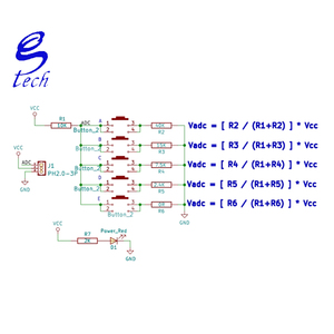 Módulo de Llave ADC de Alta Calidad, Sensor de Control Inteligente de 5 Teclas - Product Image 4
