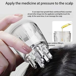 Nuevo aplicador transfronterizo de medicina capilar Mino, dispensador de aceite esencial para masaje capilar en roll-on, guía líquida para el crecimiento del cabello - Product Image 3