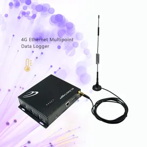 GSN4-HV-4G Máy Ghi Dữ Liệu 4G Đa Điểm Ethernet Máy Ghi Dữ Liệu Theo Dõi Nhiệt Độ Và Độ Ẩm Kèm Phần Mềm