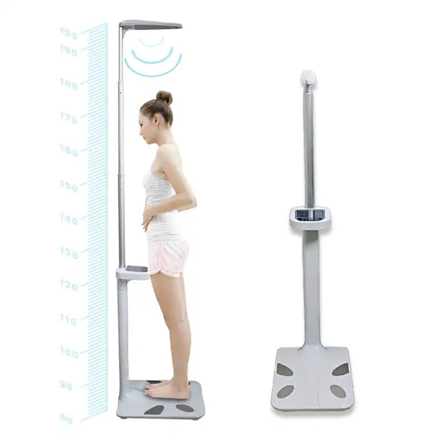 ICEN Professional Body Composition Analyzer Gym Standard Electronic Height and Weight Measuring Machines Measurement Scale