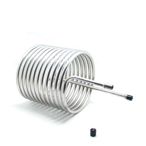 Yüksek kaliteli ısı değiştirici soğutma bobini daldırma Wort <span class=keywords><strong>Chiller</strong></span> paslanmaz çelik JIC dişli adaptörü ile SUS304 - Product Image 1