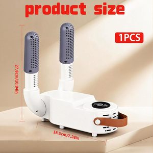 Nouveau séchoir à chaussures intelligent portable, industriel, en ABS, à air chaud à 360 degrés, à température constante, désodorisant et extensible - Product Image 4