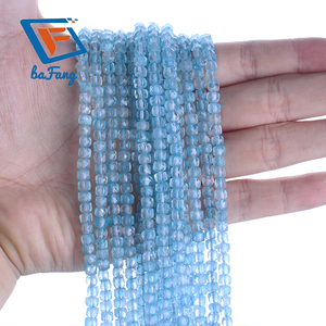 Hạt đá quý tự nhiên dạng khối vuông 4x4mm, Amazonite, Fluorite, Amethyst, Lapis Lazuli dùng làm đồ trang sức tự chế - Product Image 6