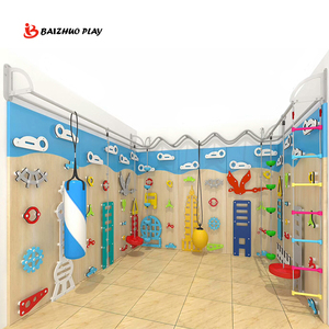 Panneau de jeu PE, équipement de terrain de jeu, montage mural intérieur pour enfants, terrain de jeu, mur d'escalade en vente - Product Image 2