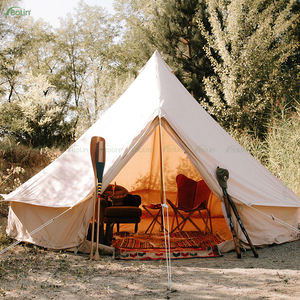 Bolin Gran Lujo 3M 4M 5M 6M lona de algodón mongol lujo Glamping Camping <span class=keywords><strong>Yurta</strong></span> casa campana tienda - Product Image 5