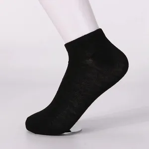 Летние однотонные носки с низким вырезом, удобные кроссовки, носки до щиколотки, белые, черные, серые