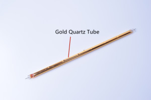 Hoàn toàn mạ vàng <span class=keywords><strong>halogen</strong></span> vonfram Filament sưởi ấm hồng ngoại ống đèn - Product Image 2
