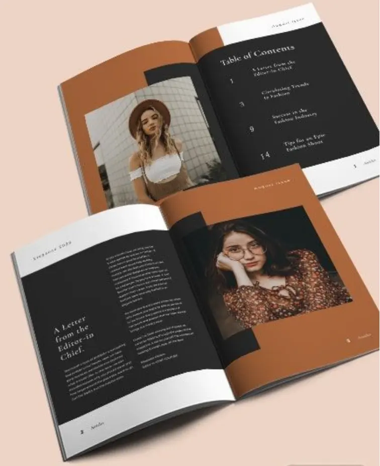 Customized Print Hard And Softcover Story Publishing /booklet/magazine/brochures/ Catalogue Photo Cook Paper Book