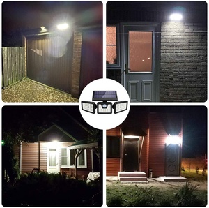 Vertak IP65 Waterproof Home Solar <strong>Security</strong> <strong>Lights</strong> Motion Outdoor Led Solar <strong>Security</strong> Wall <strong>Light</strong> - Product Image 2