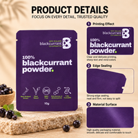 Pochette noire mate OEM ODM de 3,5 g avec fermeture éclair et encoche de déchirement, emballage résistant à l'humidité, sac en Mylar personnalisé