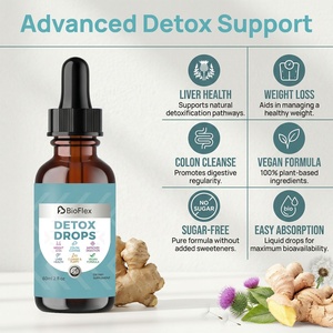 Integratore Liquido Naturale alle Erbe per la Pulizia del Colon e del Fegato, Detox e Digestione, Etichetta Privata OEM all'Ingrosso - Product Image 4