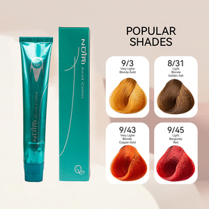 Crema <span class=keywords><strong>de</strong></span> Coloración Profesional para el Cabello Q8 Nutri Acid Keratin en Tubo, Nutritiva y Limpiadora, Colores para Peinado, Tinte Permanente Natural - Product Image 4