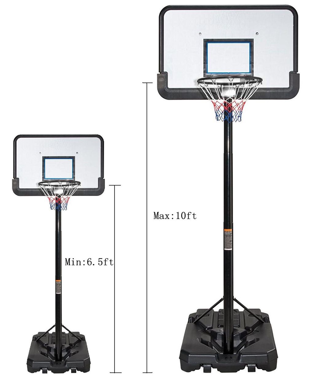Compre cancha de baloncesto portátil al aire libre