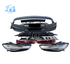 Kit Carrozzeria di Alta Qualità per <span class=keywords><strong>Audi</strong></span> A6 C7 Stile 12-15 Aggiornamento a Stile Sportivo 18 con Paraurti Auto Anteriore e Posteriore Fari a LED e Fanali Posteriori - Product Image 4