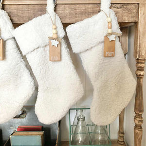 Medias navideñas de alta capacidad, medias navideñas tejidas con estampado de vaca para bordar, calcetín navideño <span class=keywords><strong>2023</strong></span> - Product Image 5