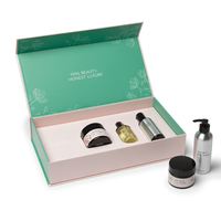 Caja de regalo magnética de ropa con logotipo personalizado reciclable, caja de embalaje de papel rígido elegante con ventana de PVC