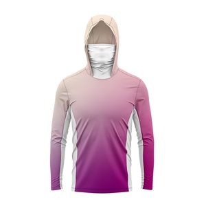 Chemise de pêche à manches longues anti-transpiration, logo personnalisé, respirante, séchage rapide, protection UV UPF 50, polyester durable - Product Image 3