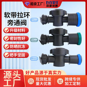 Raccords de tuyauterie PP, vanne d'irrigation avec poignée bleue pour système d'irrigation goutte à goutte - Product Image 4