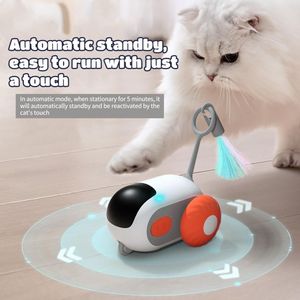 KingHon Pet Hot Selling Small Size <b>Interactive</b> Movement Smart Remote Control Car <b>Cat</b> <b>Toy</b> New Design Type-C Charging Made - Product Image 6