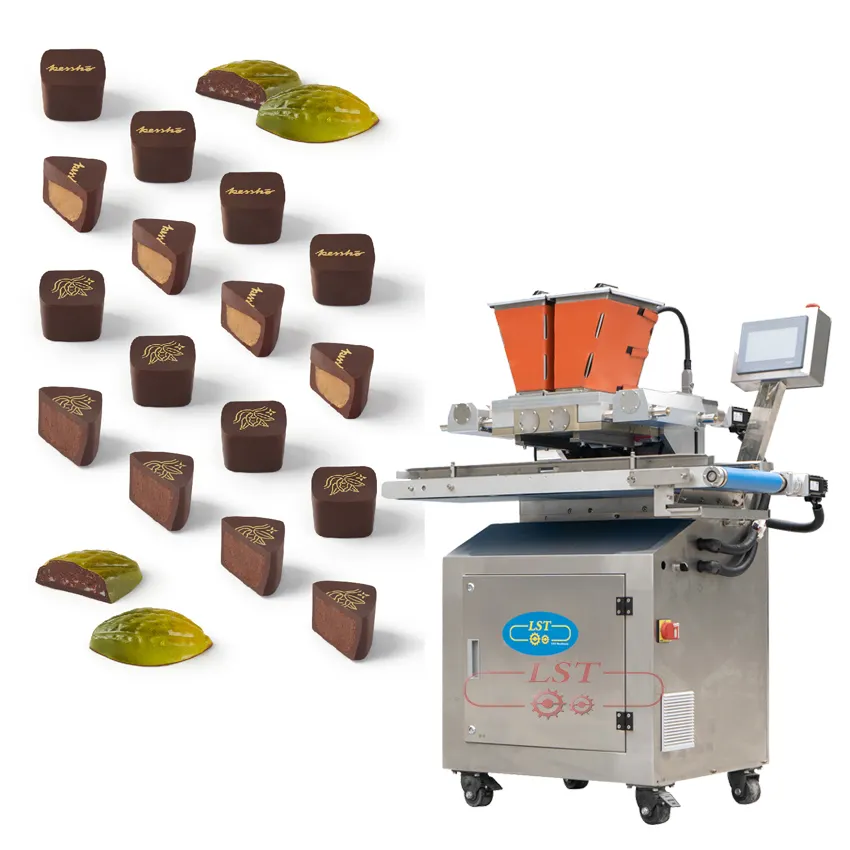 Nieuwe Trend 2023 Chocolade Mini One-Shot Deponering Machine Voor Fabriek Groothandel