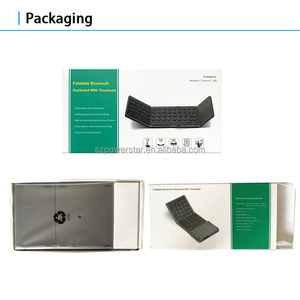 Không Dây Cao End Xách Tay Khuyến Mãi Gấp Chuột Và Combo Pocket Có Thể Gập Lại Bàn Phím Cho Máy Tính Xách Tay Điện Thoại Di Động Pad 3 Thiết Bị - Product Image 5