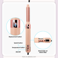 RUCHA 9-in-1 Haarstyler Haarstyling-Werkzeuge Automatischer Lockenstab Heißer Kamm Ionischer Hochgeschwindigkeits-BLDC-Haartrockner-Bürste
