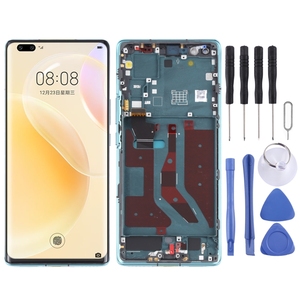 Écran LCD <span class=keywords><strong>OLED</strong></span> d'origine bon marché de haute qualité pour Huawei Nova 8 Pro 5G Digitizer Assemblage complet avec cadre - Product Image 1