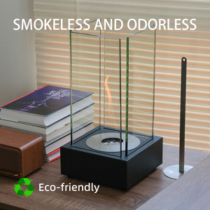 <span class=keywords><strong>Chimenea</strong></span> de <span class=keywords><strong>bioetanol</strong></span> de mesa para fogata interior rectangular <span class=keywords><strong>grande</strong></span> moderna para patio para cocinar al aire libre y fiestas - Product Image 4