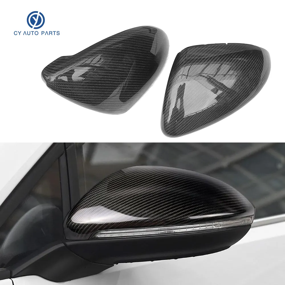 Ampiamente usato qualità superiore per Volkswagen Golf 7 MK7 fibra di carbonio copertura specchietto retrovisore