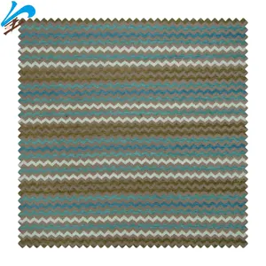 Jindian brand Stripe 100%Polyester Fabric Used For Living Room Sofa Cover Chair Cover textile fabric