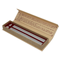 Boîte cadeau rigide personnalisée en forme de livre, boîte rectangulaire à couvercle rabattable en papier rigide avec insert en mousse EVA personnalisé pour l'emballage du thé, du ginseng et de l'encens