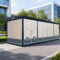 Transformateur compact de surtension 33 kV pour centrale solaire, 2500 kVA - 5000 kVA, fournisseur de sous-poste extérieur en kit