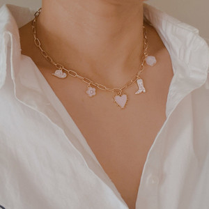 สร้อยคอจี้รูปหัวใจ Yee-Haw หลายชิ้น - Product Image 4