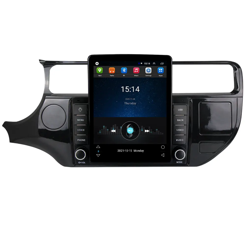 Navifly rádio de carro XY-TS, rádio automotivo com android 4g 4core 2.5d para kia rio 2011-2015 2016 2 + 32gb ips gps wifi bt dsp