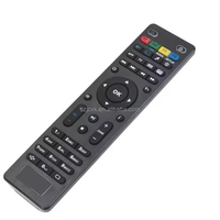 Télécommande universelle intelligente pour téléviseur à 45 touches, en plastique ABS fixe, multi-protocoles (infrarouge/BLE/RF), conception personnalisée OEM/ODM