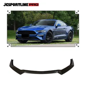 High Strength Lightweight Carbon Fiber Front Lip for Ford Mustang GT Coupe 2-Door 2018-2019