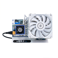 Nerdqaxe 8.1Th/s 138.5w Solominer Machine de minage Bitcoin pour la production de BTC, Machine de minage de BTC pour la loterie, Rig de minage crypto domestique