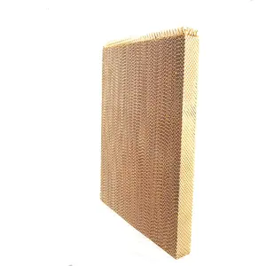 Cooling Pad Wall Wet Curtain Honeycomb Evaporative Cooling Water Pad For Air Cooler Air Conditioner Chicken Farm Or Poultry Farm