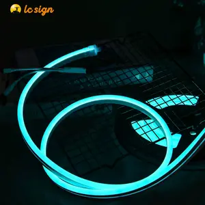 Luz de neón LED personalizada tira de luz RGB de 12V/24V impermeable 5050 tira de LED/Tira de neón