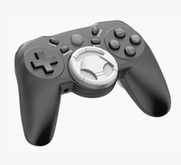 Manette de jeu à double vibration pour PS4/PC/Android, manette sans fil avec volant de jeu