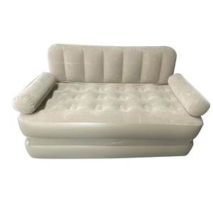 SKYHOPE <span class=keywords><strong>Divano</strong></span> Gonfiabile Pieghevole Multifunzionale da Campeggio Esterno Portatile <span class=keywords><strong>Divano</strong></span> <span class=keywords><strong>Letto</strong></span> ad Aria a Due Posti - Product Image 4