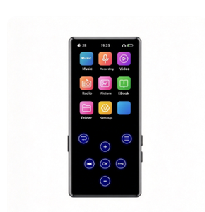 เครื่องเล่น MP3 แบบพกพา 32GB 64GB รองรับบลูทูธ เสียงไม่สูญเสีย ปุ่มสัมผัส เครื่องเล่นเพลงดิจิตอล MP4 สำหรับนักเรียน ผู้สูงอายุ และผู้รักการออกกำลังกาย - Product Image 1