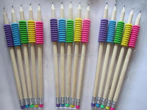 Crayon de couleur en bois avec étui de protection en mousse EVA, 7''/3.5'', cadeau promotionnel pour le bureau et l'école - Product Image 2