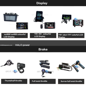 Hoàn thành bộ điều khiển sóng sin phần động cơ> 2000W 1500W 5KW Xe đạp điện, 3000W Ebike chuyển đổi Kit với bộ sạc pin. Option - Product Image 5