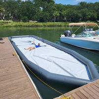 Ascenseur gonflable de cale sèche de logo personnalisé pour la protection de bateau