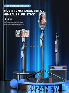 Venta <span class=keywords><strong>al</strong></span> por mayor de fábrica: Nuevo trípode extensible ultralargo de 2150 mm con soporte para teléfono, doble abrazadera y estabilizador remoto para vlogging - Product Image 2