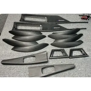 RTS LHD F30 F31 F32 F34 F36 F80 F82 M performans Alcantara iç Trim BMW 3 serisi için Set